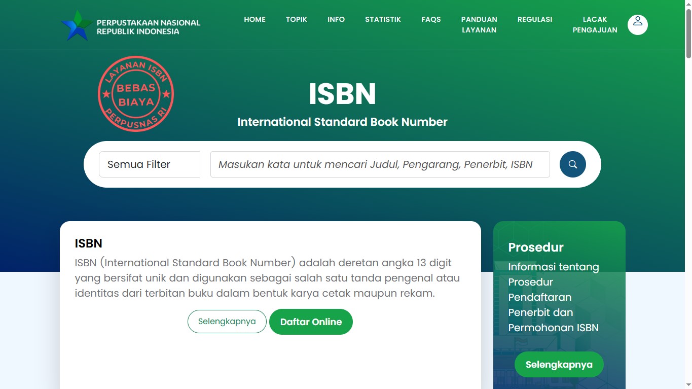 isbn perpusnas